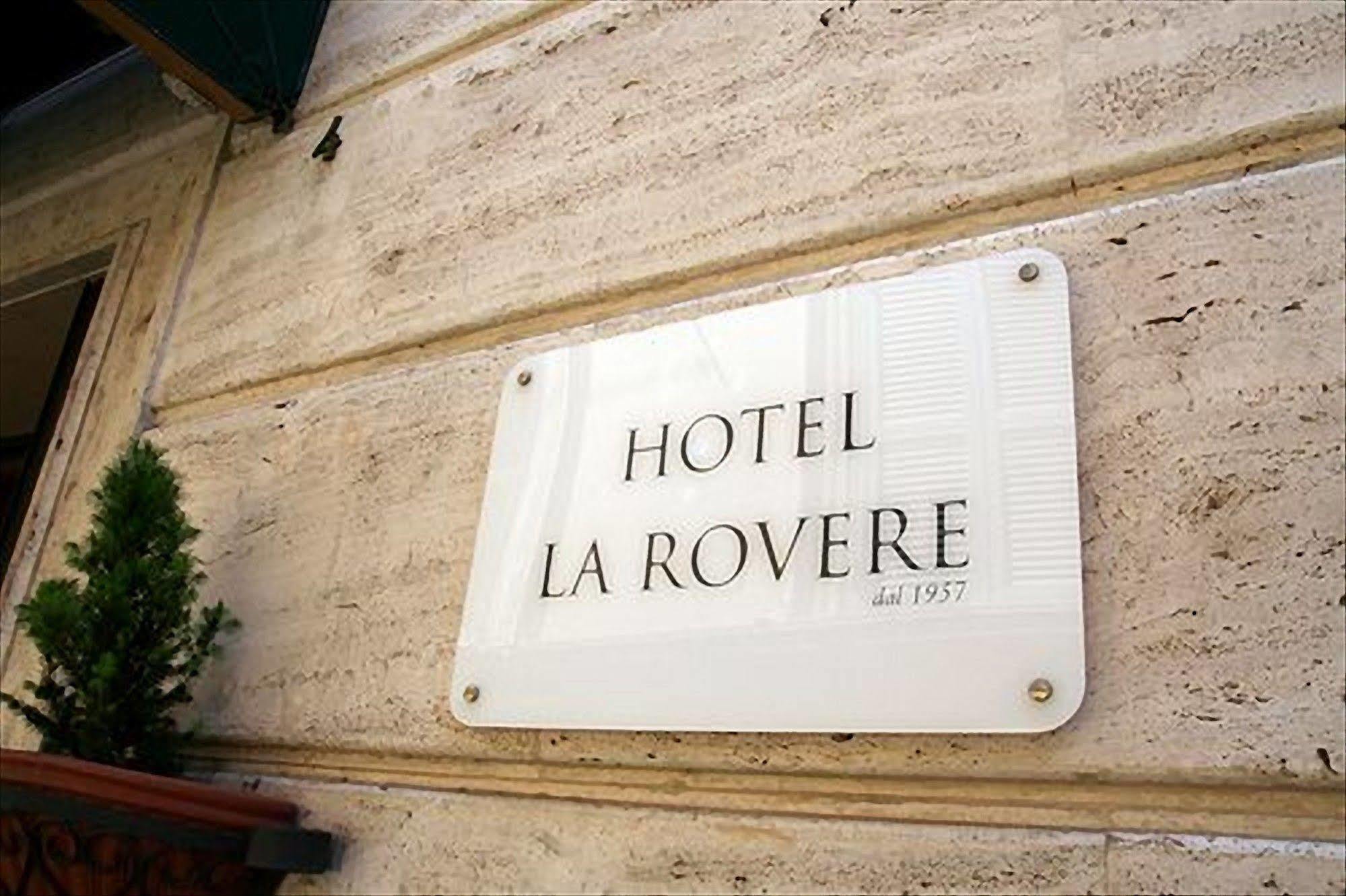 Hotel La Rovere Rome Bagian luar foto